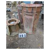 Flower Pot & Table Pedestal Base Fiberglass Forms