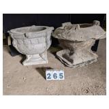 Cast Aluminum & Fiberglass Planter Pot Forms