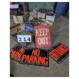 Misc. Plumbing, Tubing Items, Hardware, Signs, etc