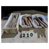 Lg. Qty. of Assorted Pipe Wrenches & Files