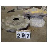 Bird Bath, Umbrella Concrete Forms