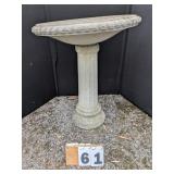 Concrete Bird Bath