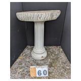 Concrete Bird Bath