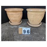Pair Composition Planters
