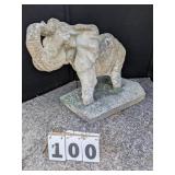 Elephant Concrete Statue