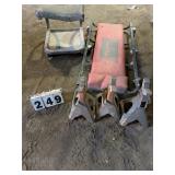 Shop Creeper, Jack Stands, Shop Stool