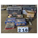 Air Brush Kit, Toolboxes, etc.