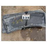 2 Fiberglass Bench Top Concrete Forms