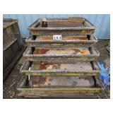 5 Riser 5", 48" Landing Concrete Step Form