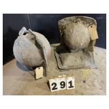 8" to 10" Finial Ball Fiberglass Forms