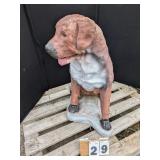 Concrete Rottweiler Statue