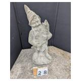 Concrete Dwarf Fisherman Statue
