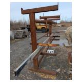 Homemade Metal Pipe Rack