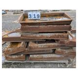 20 Splash Block Concrete Forms