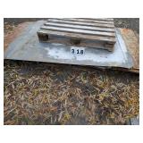 Assorted 4"x8" Sheet Metal Pieces