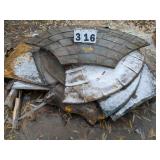 Assorted Concrete Overlay Stamps