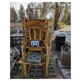 12"x12" Radius Screen Block Machine