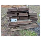 25-12"x30"x2 1/2" Thick Concrete Splash Block Form