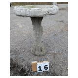 Concrete Birdbath
