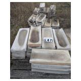 40 Concrete Splash Blocks