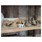 3 Heavy Duty Lifting Straps