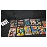 11 Assorted Marvel Comic Books