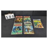 5 Assorted Horror Comic Books