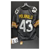 Signed Troy Palamalu Pittsburgh Steelers Jersey