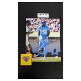 Signed Bo Jackson Royals Photograph