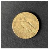 1915 2 1/2 Dollar Gold Indian Head