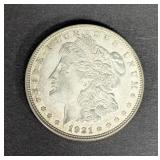 1921 D Morgan Dollar