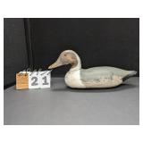 Drake Pintail Wooden Duck Decoy
