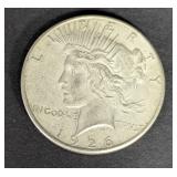1926 S Peace Dollar