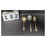 2 Sterling Spoons & 1 Sterling Ladle
