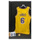 Signed Lebron James Lakers Jersey