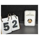 1915 2 1/2 Gold Indian Head MS61 NGC Certified