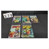 5 Assorted Horror Comic Books