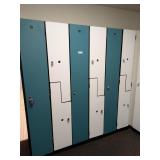 Group of Gym Lockers