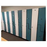 Group of Gym Lockers
