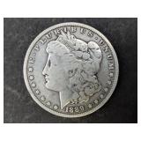 1889 O Morgan Dollar