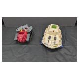 GI Joe Tank and GI Joe Cobra Tank