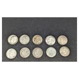 10 Silver Dimes