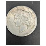 1922 S Peace Dollar