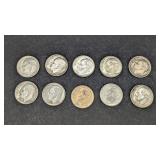 10 Silver Dimes