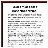 Please Read Our Terms