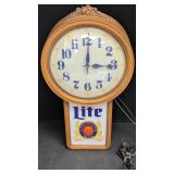 Miller Lite Beer Wall Clock