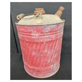 Painted Galvinized 5 Gallon Fuel Can Twist Top