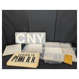 Train Station Record, Train Movements & Signs