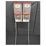 Metal & Composition Dual Candy Dispenser