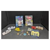 Assorted Lot Cars, Key Chain, Belt Buckle Etc.